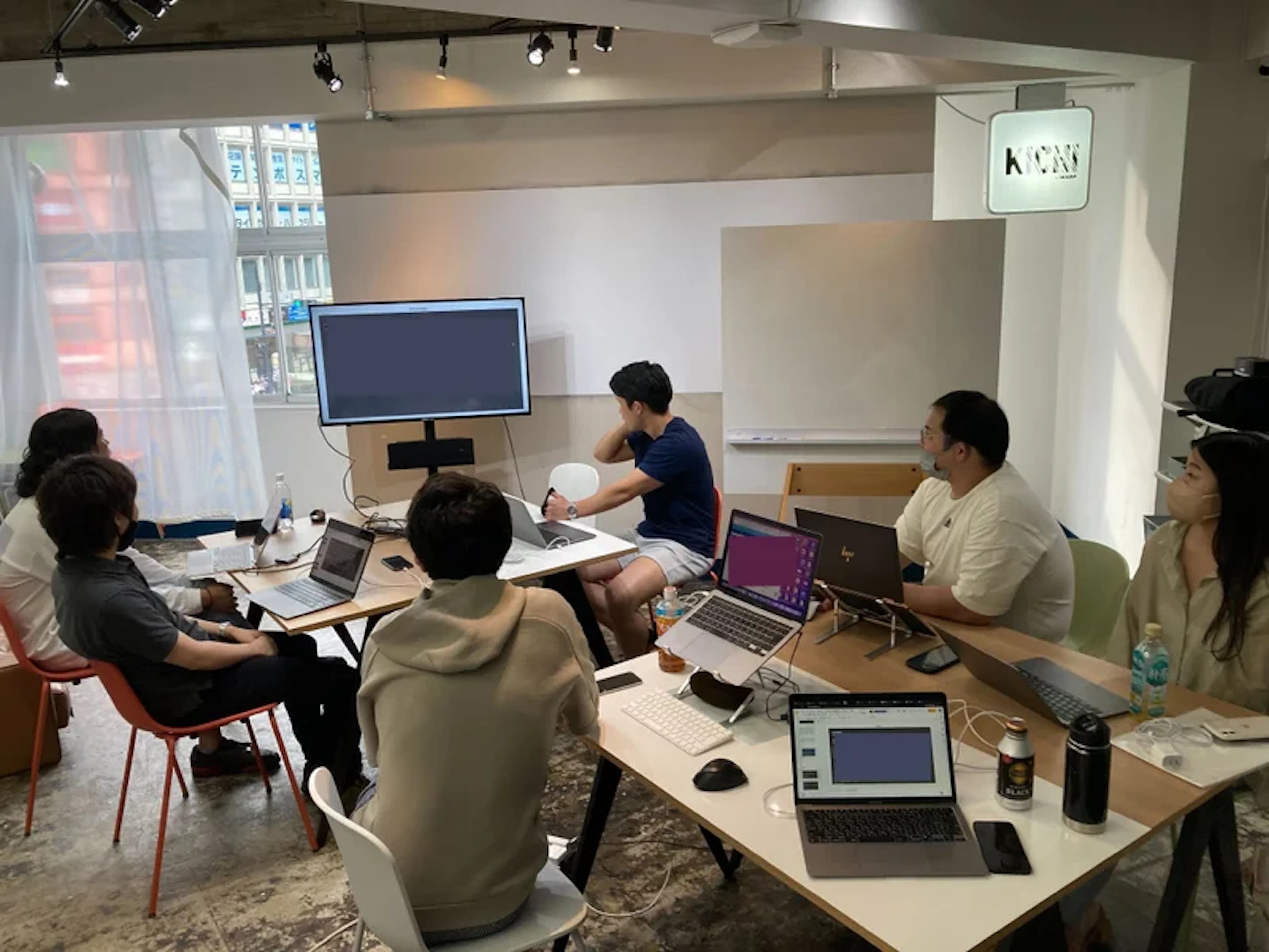 INITIAL ISチーム合宿の様子