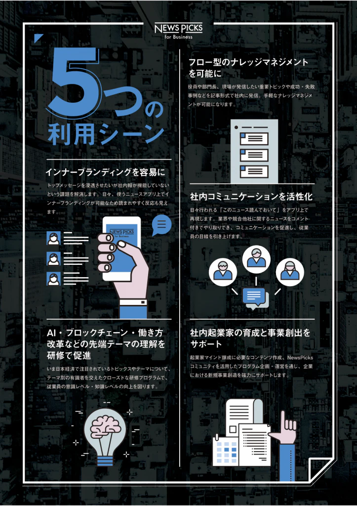 NewsPicks for Business ポスター