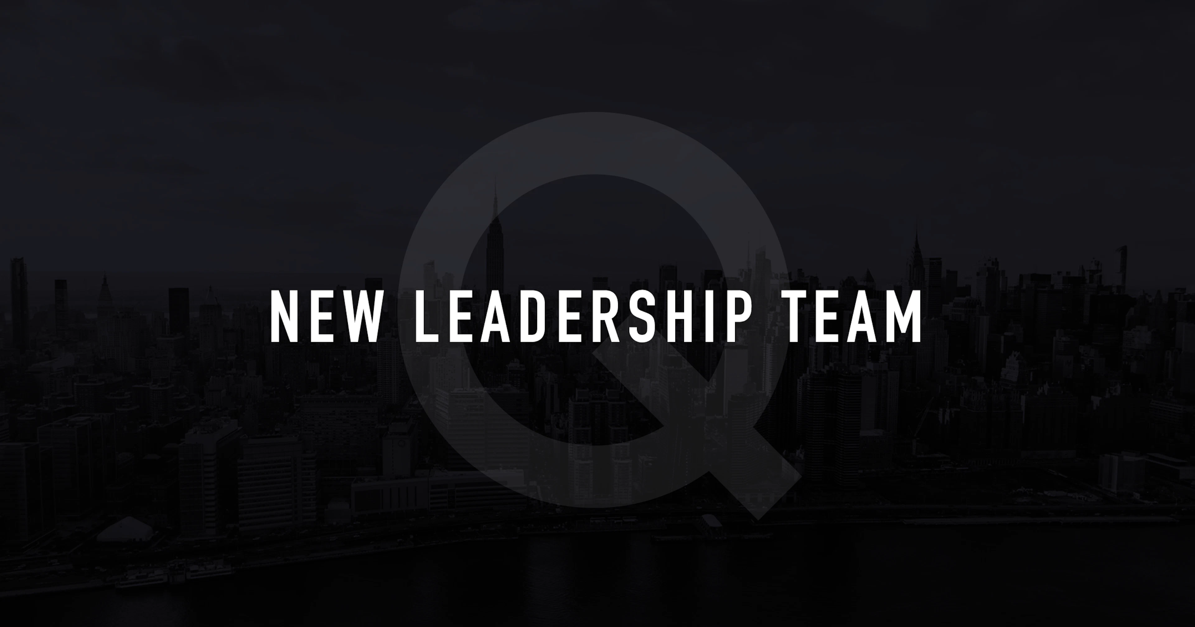Quartz、新経営体制のお知らせ