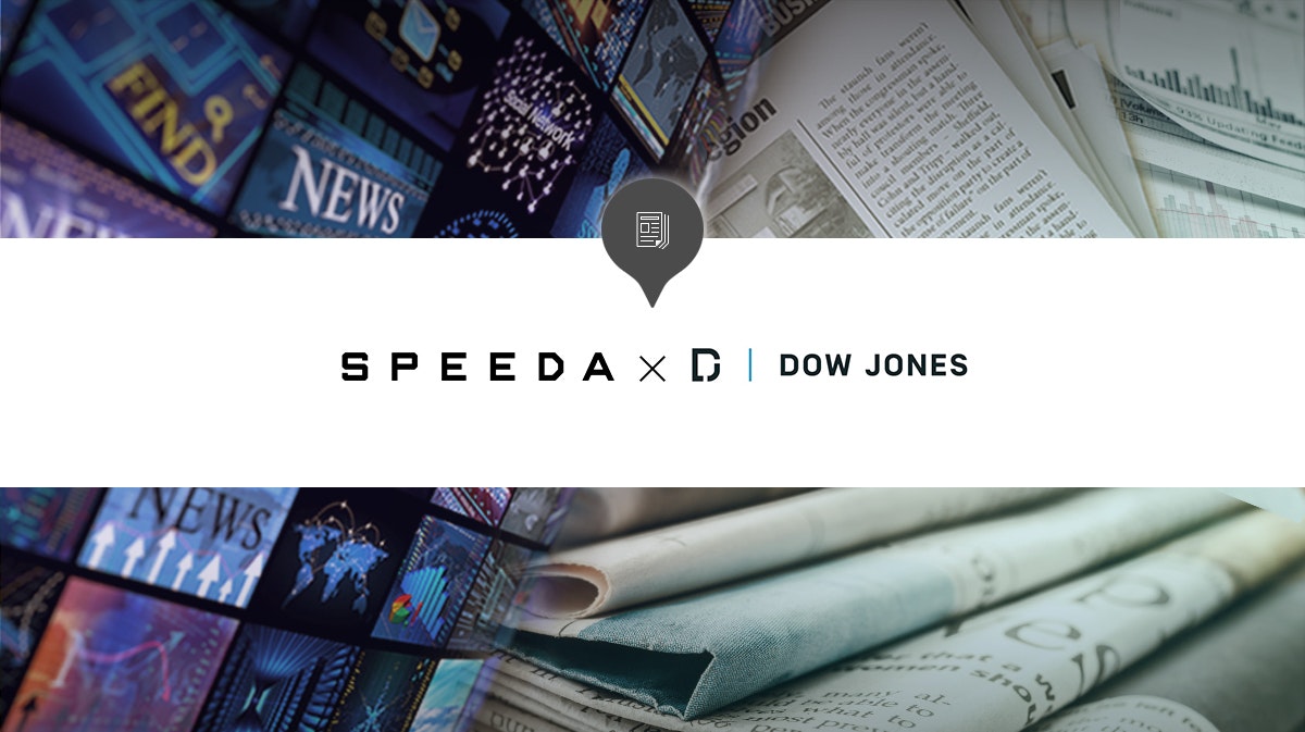 SPEEDA、Dow Jones社と提携し世界200カ国以上のニュース情報を大幅拡充