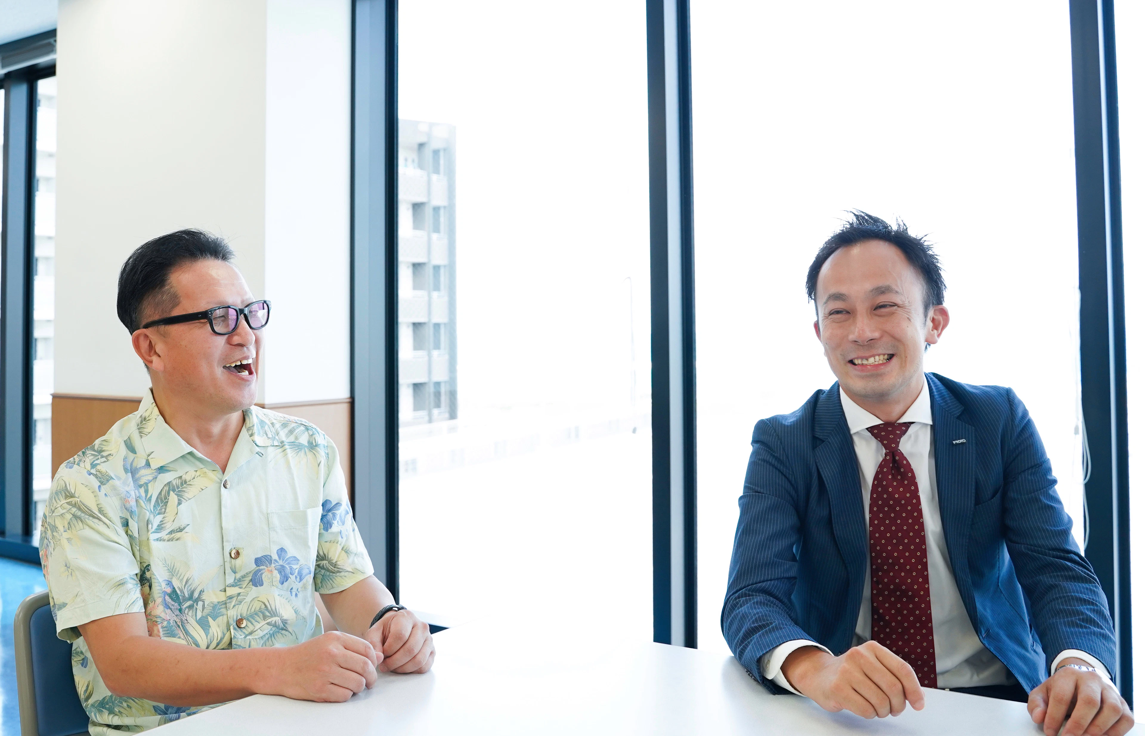 プロトソリューション 白木氏(左)・日向野氏(右)