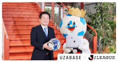 ユーザベース、Jリーグとサポーティングカンパニー契約を締結