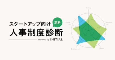 ユーザベース、100名未満の組織課題に特化した「スタートアップ人事制度診断 by INITIAL」の無料提供を開始
