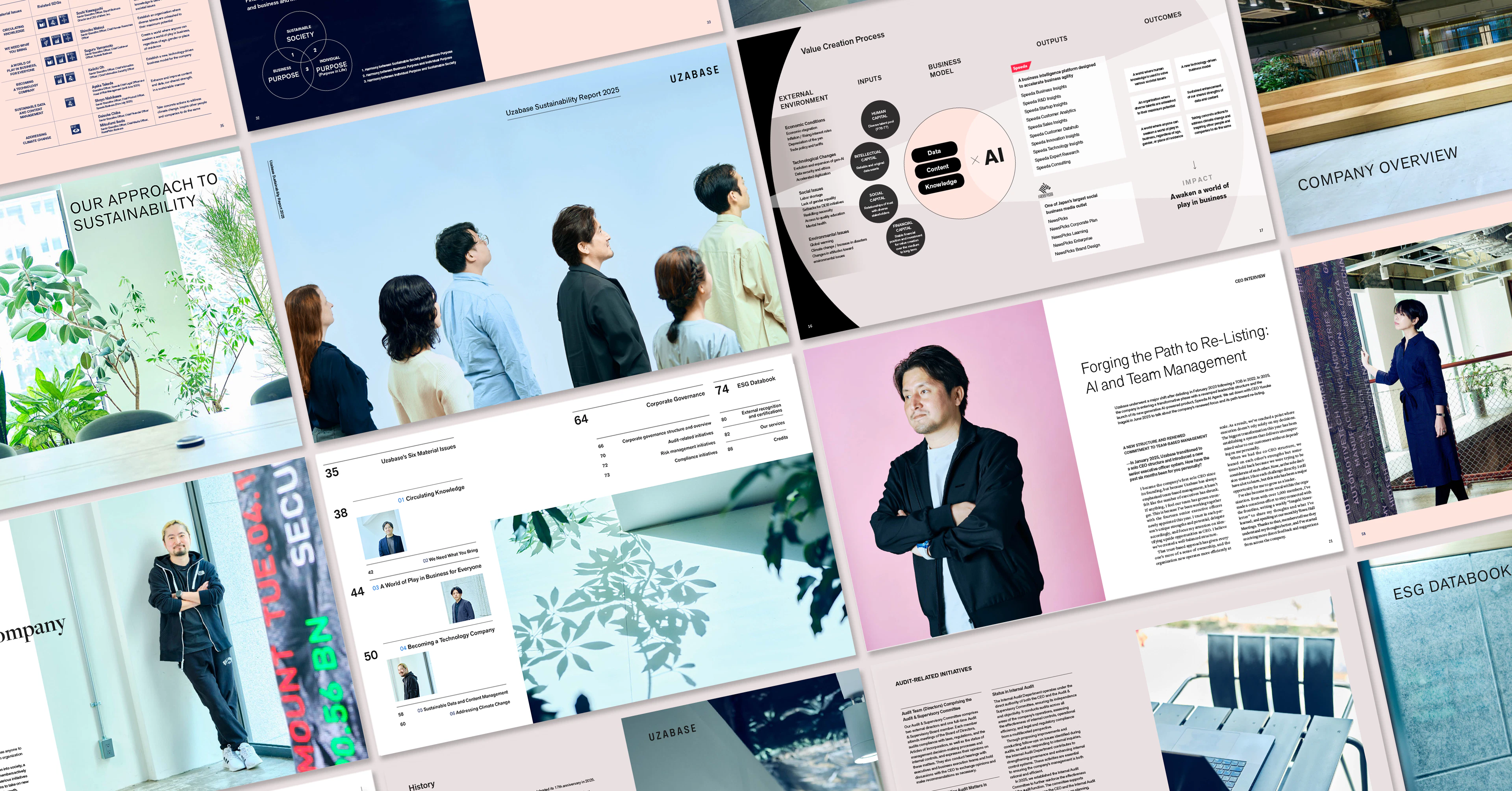 Uzabase Issues Sustainability Report 2025