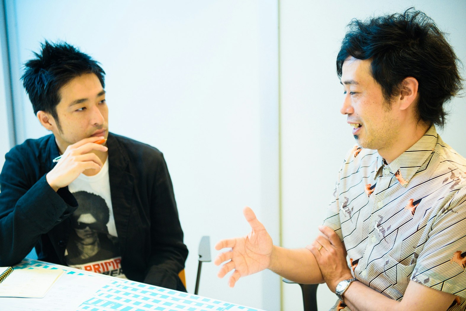 対談風景