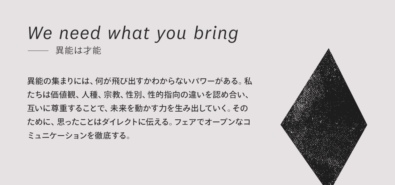 The 7 Values:異能は才能