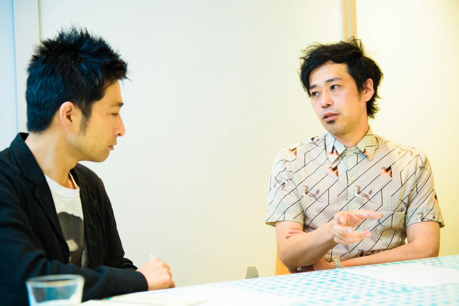 対談風景