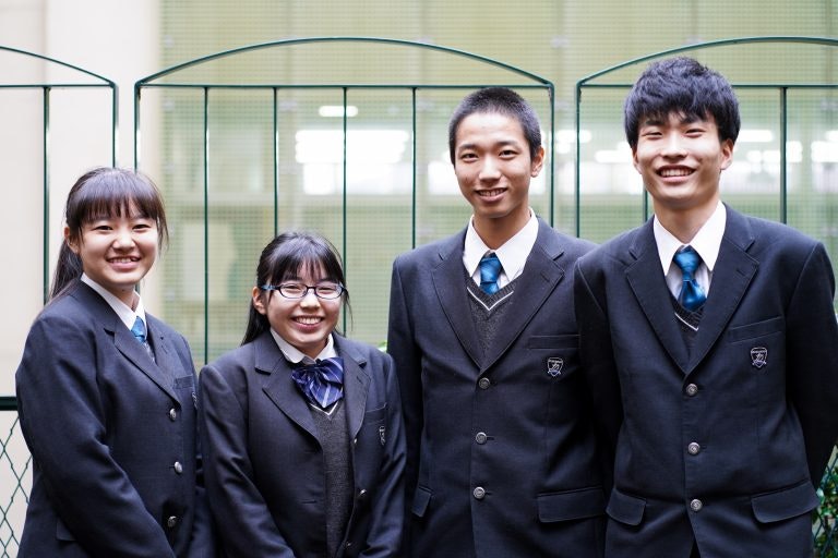 郁文館 生徒の皆さん