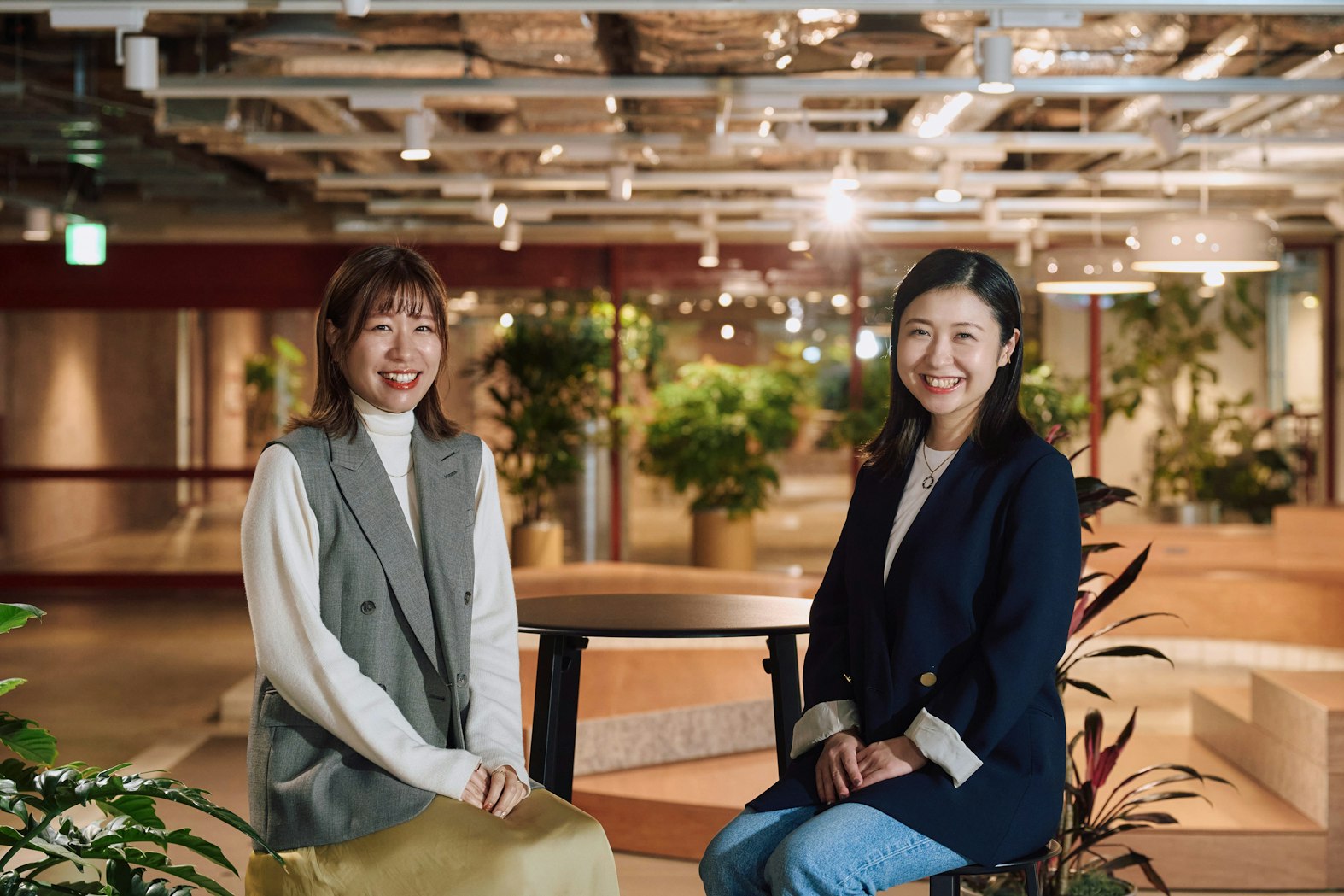 NewsPicks 村松(左)、川口(右)