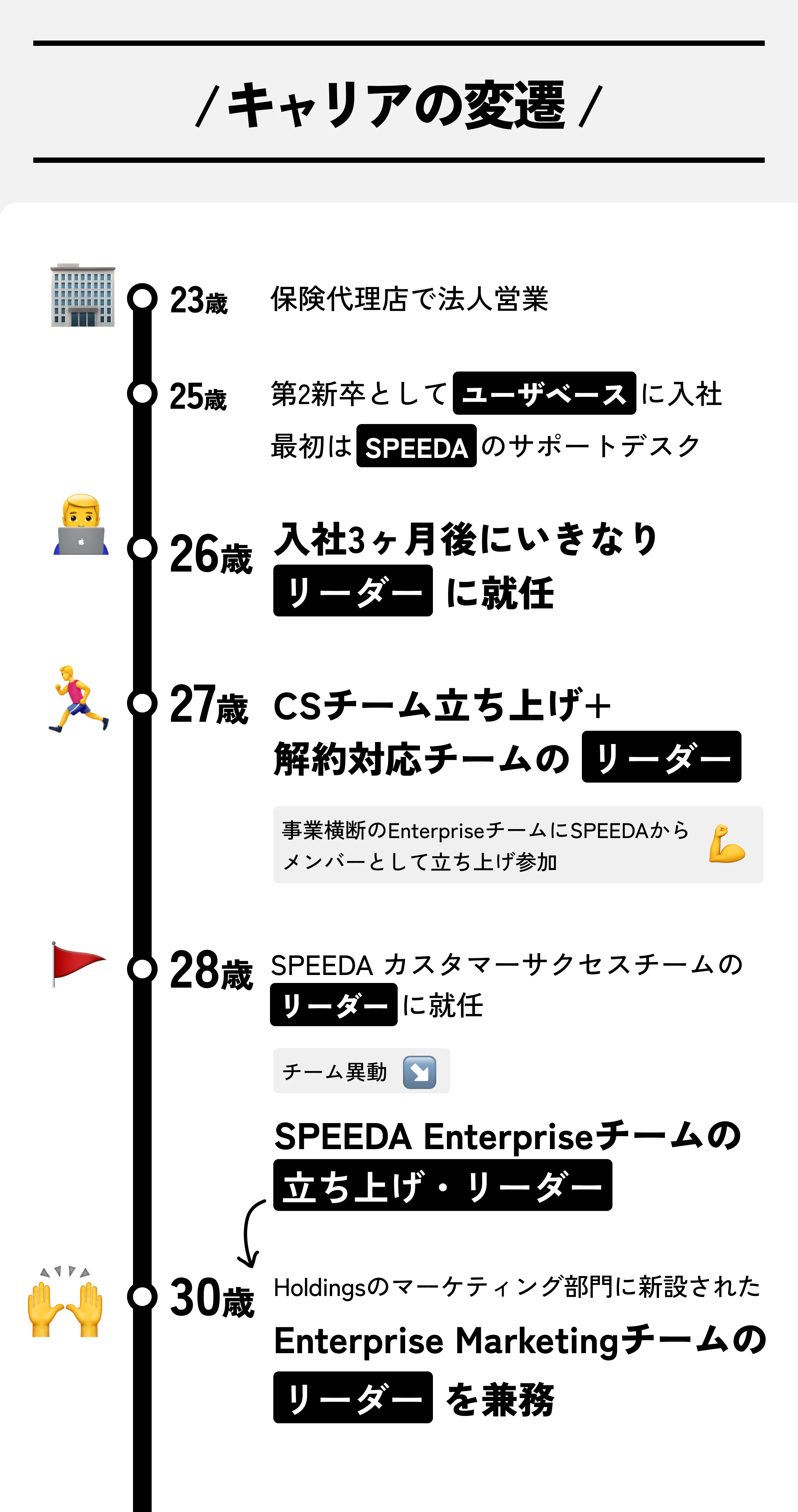 キャリアの変遷図:光岡亮介