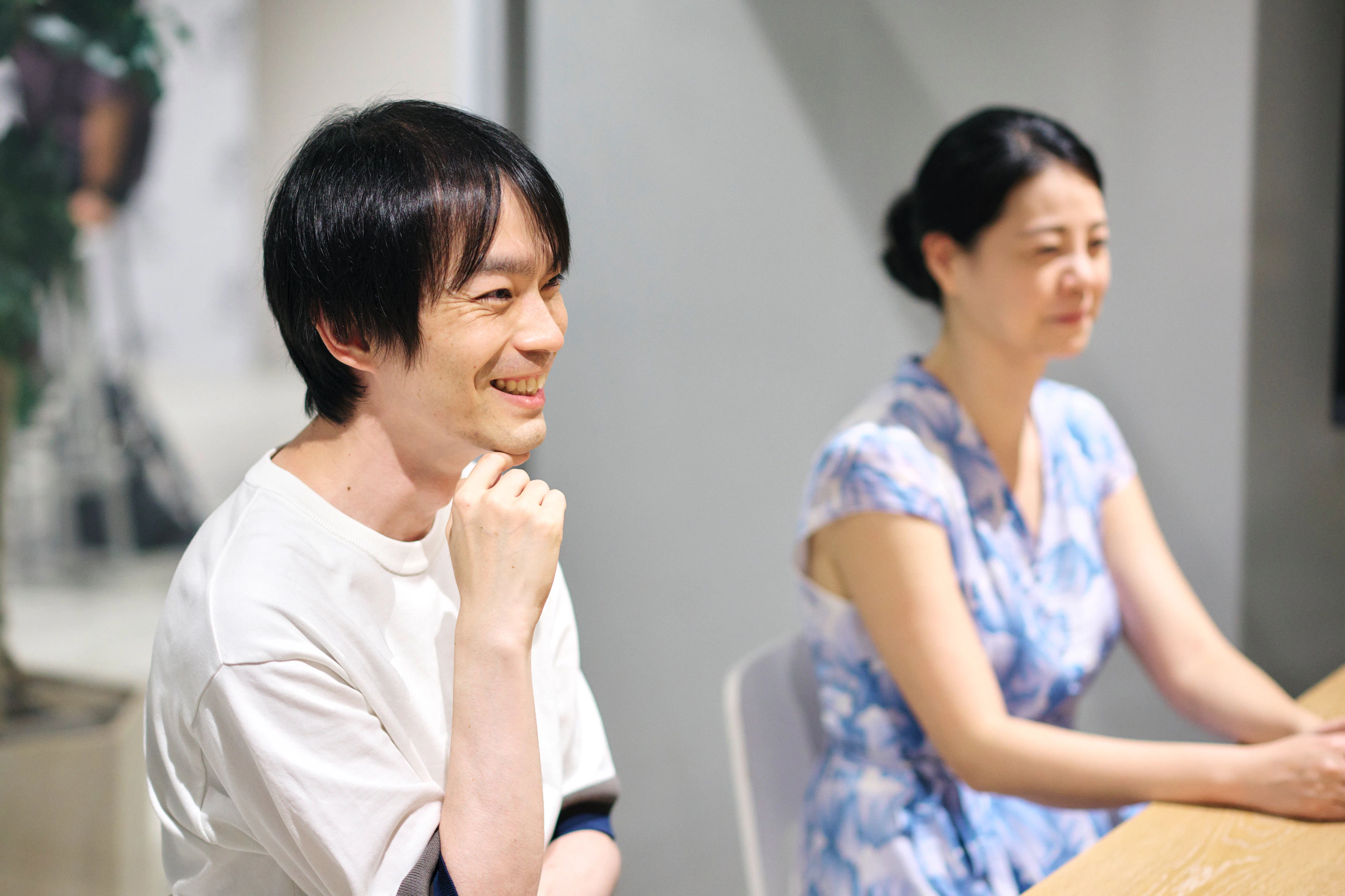 対談風景(野口・伊野)