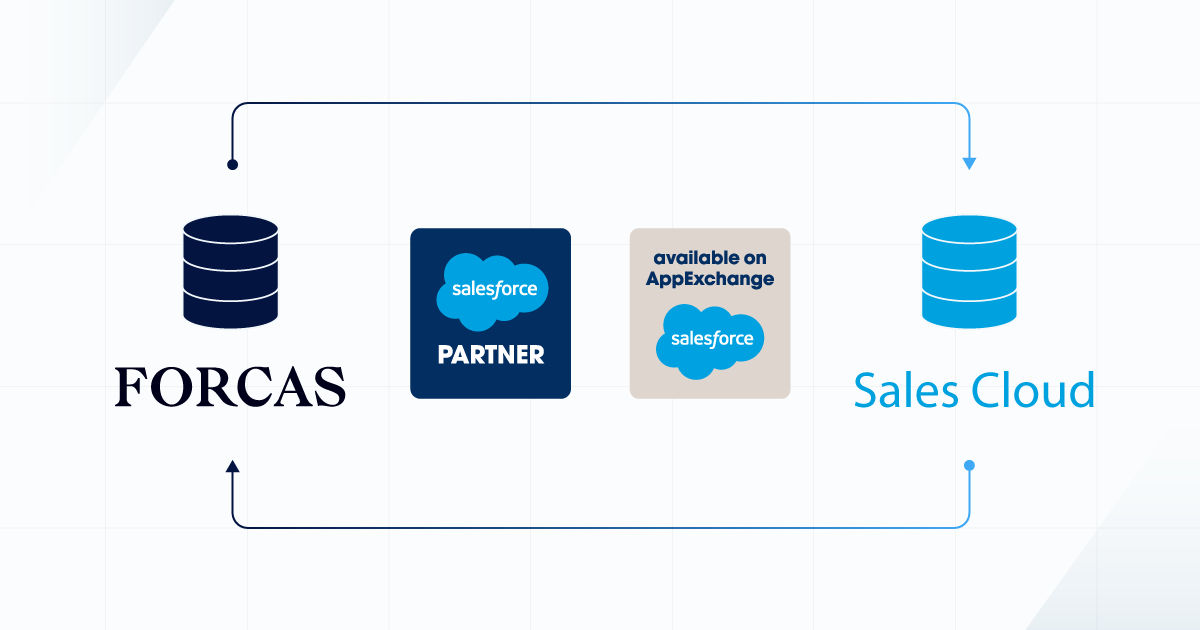 FORCAS、企業データの連携機能を強化