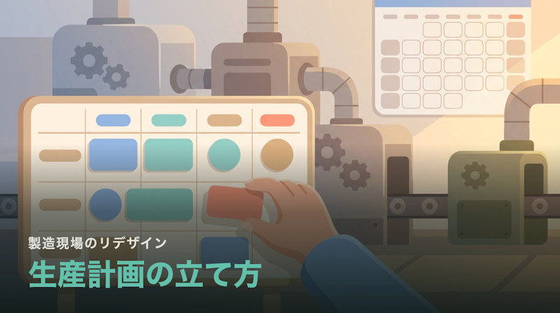 生産計画はどう立てるのか|順番を決める5つのステップ
