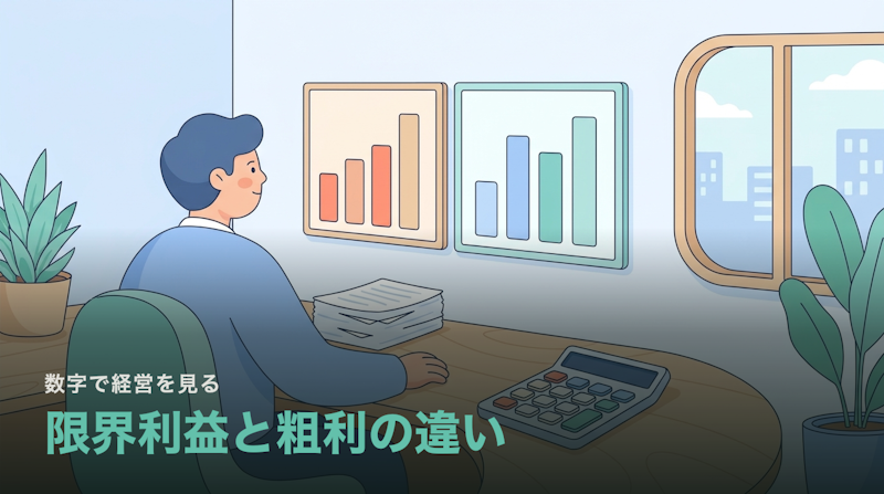 限界利益と粗利は何が違うのか|値決めの土台になる数字