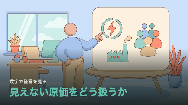 見えない原価(間接費)はどう扱えばいいのか|配賦する前に決めること