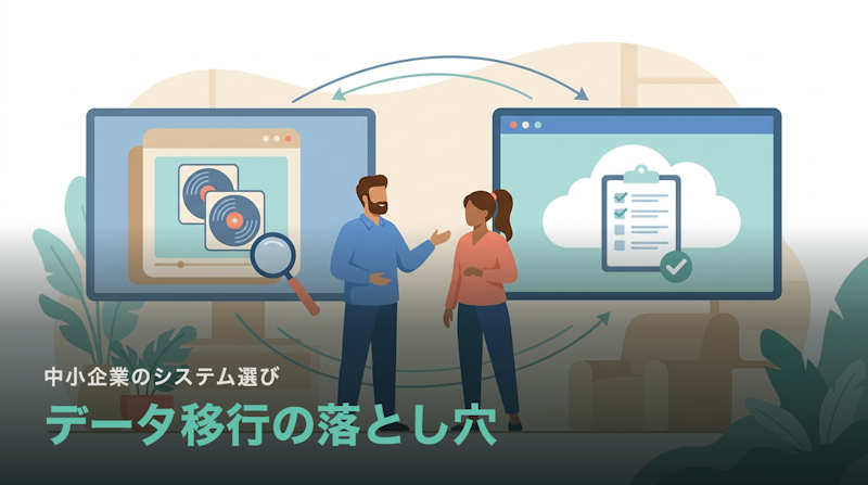 データ移行でつまずくのはどこか|見落とされる5つの落とし穴