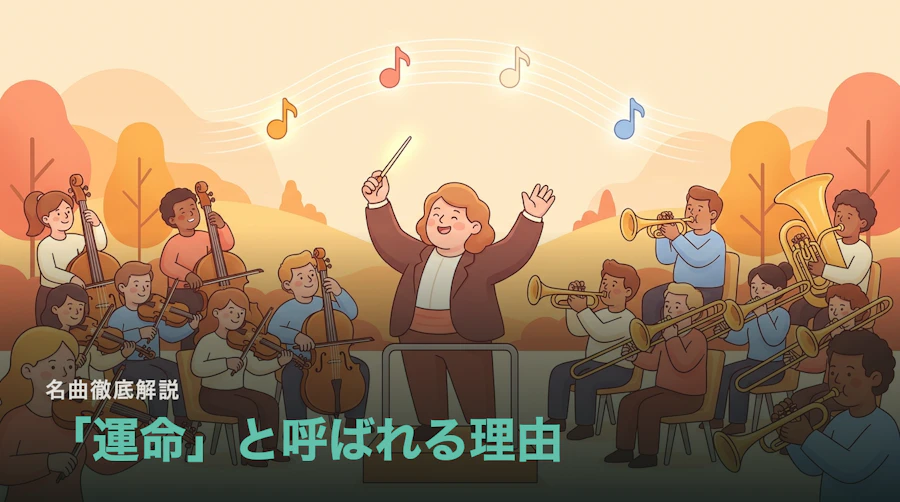 ベートーヴェン「運命」はなぜそう呼ばれるのか|冒頭4音の正体
