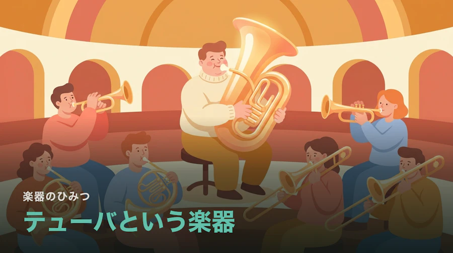 テューバはどんな楽器か|オーケストラの一番低い声を吹く側から