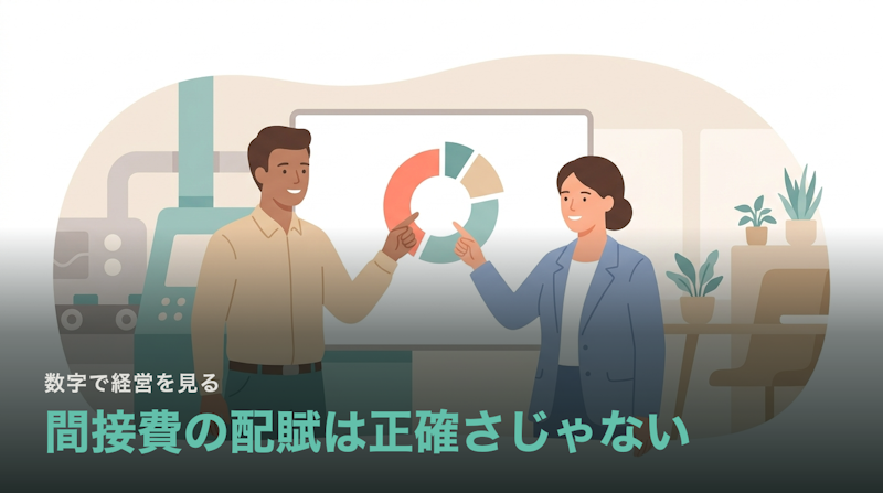 間接費の配賦は“正確に配る”ことじゃない|納得できる基準の作り方