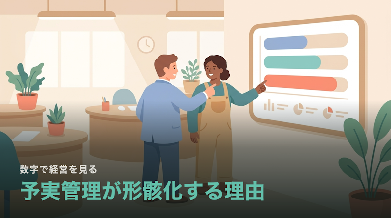 予実管理は“差を報告する”ことじゃない|数字が現場に戻る回し方