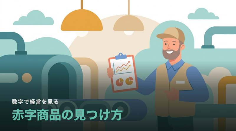赤字商品はどうやって見つけるのか|製品別採算を出すときの落とし穴