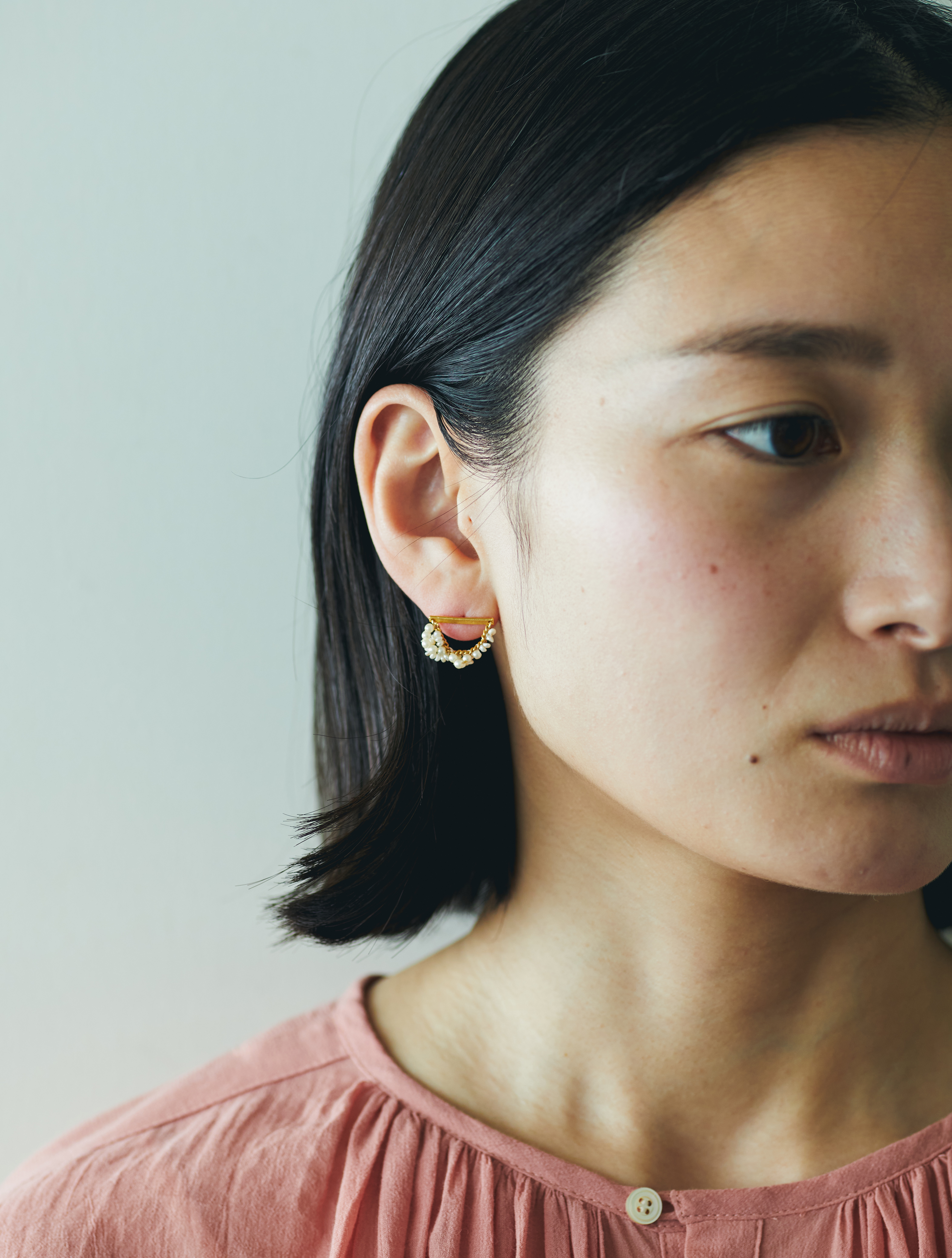 Drop Pearl Pierce | shuó