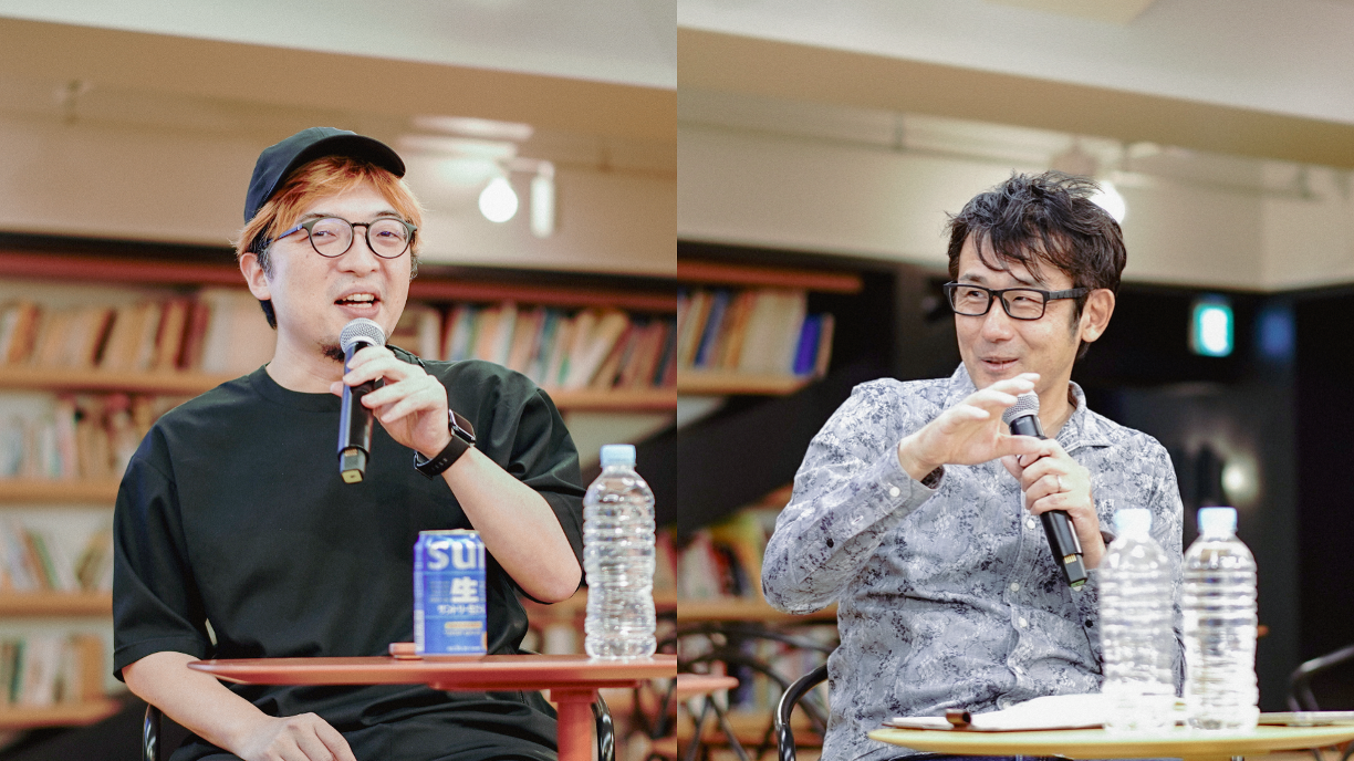 左：小木曽槙一氏 / 右：長谷川恭久氏