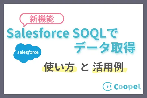 新アクション「Salesforce SOQLでデータ取得」の使い方と活用例