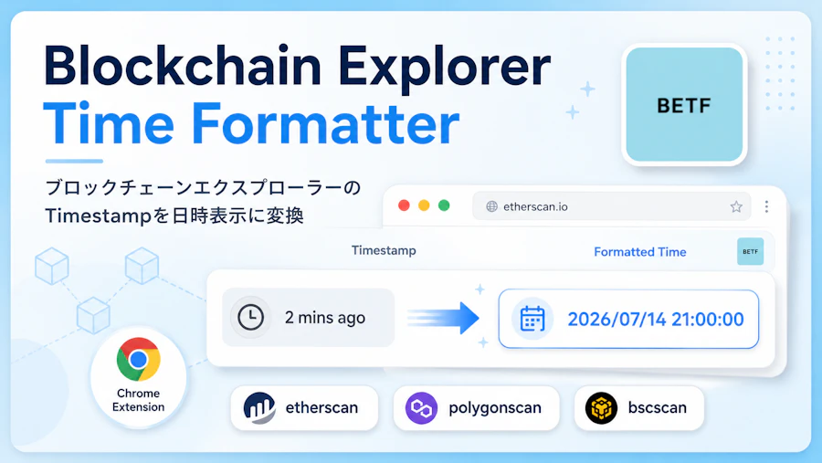 Blockchain Explorer Time Formatter