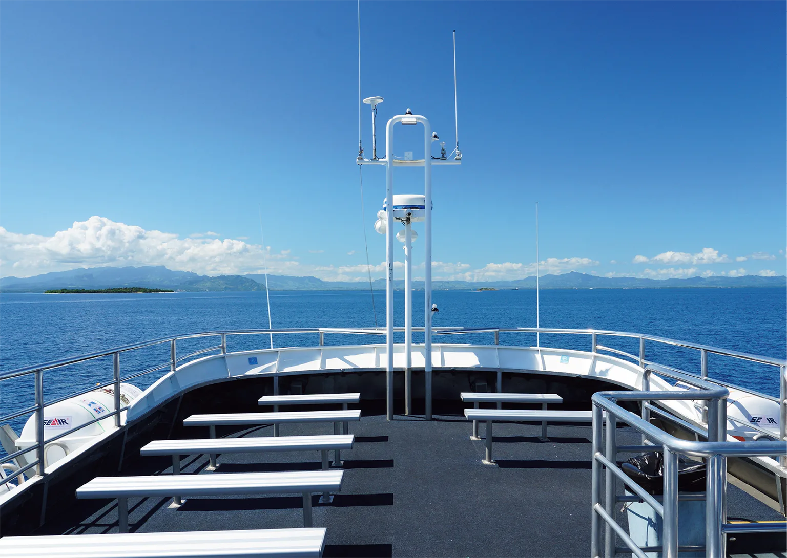 デッキからの眺めの画像