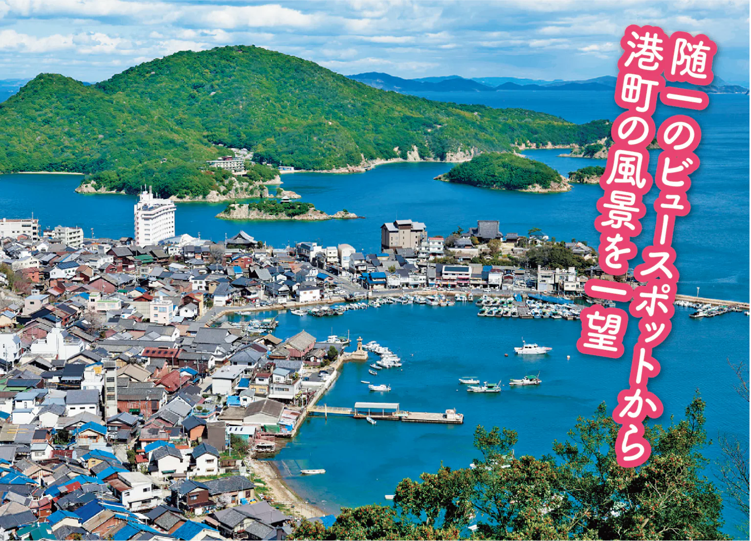 本堂から583段の階段を上がった太子殿からの景色の画像