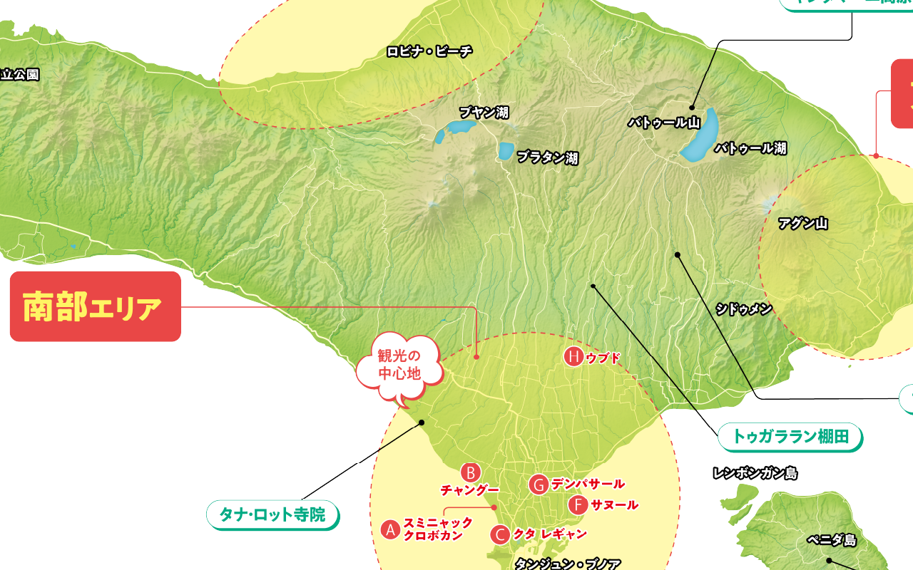 バリ 島 地図