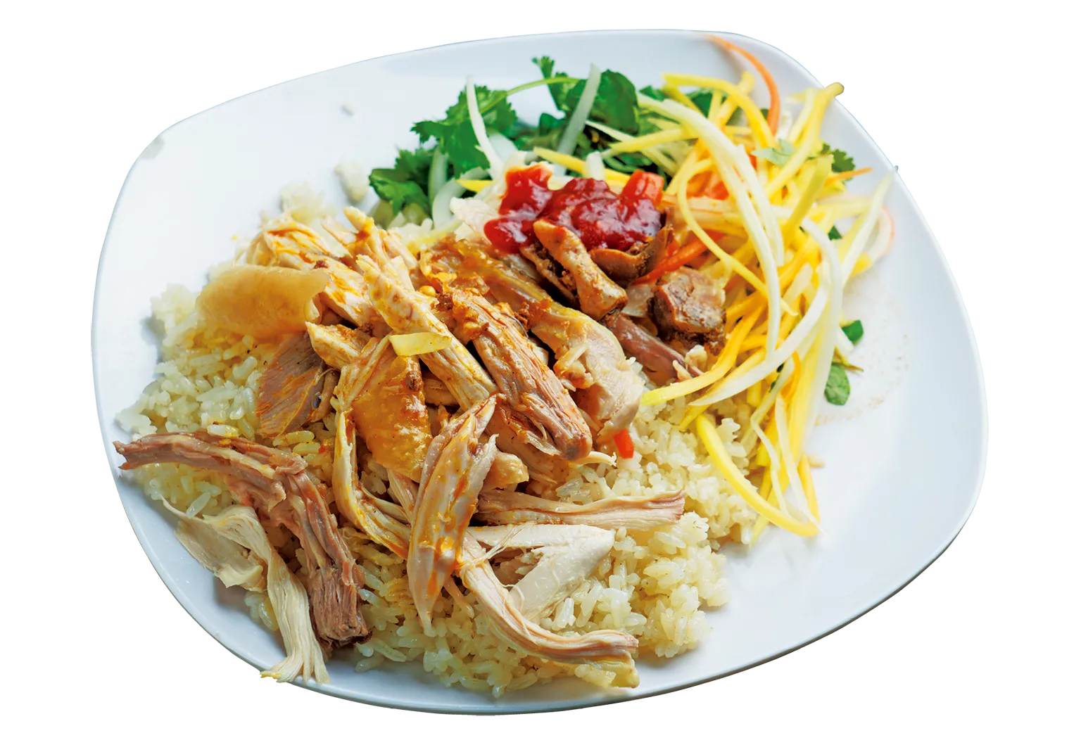 ホイアン風鶏飯の画像