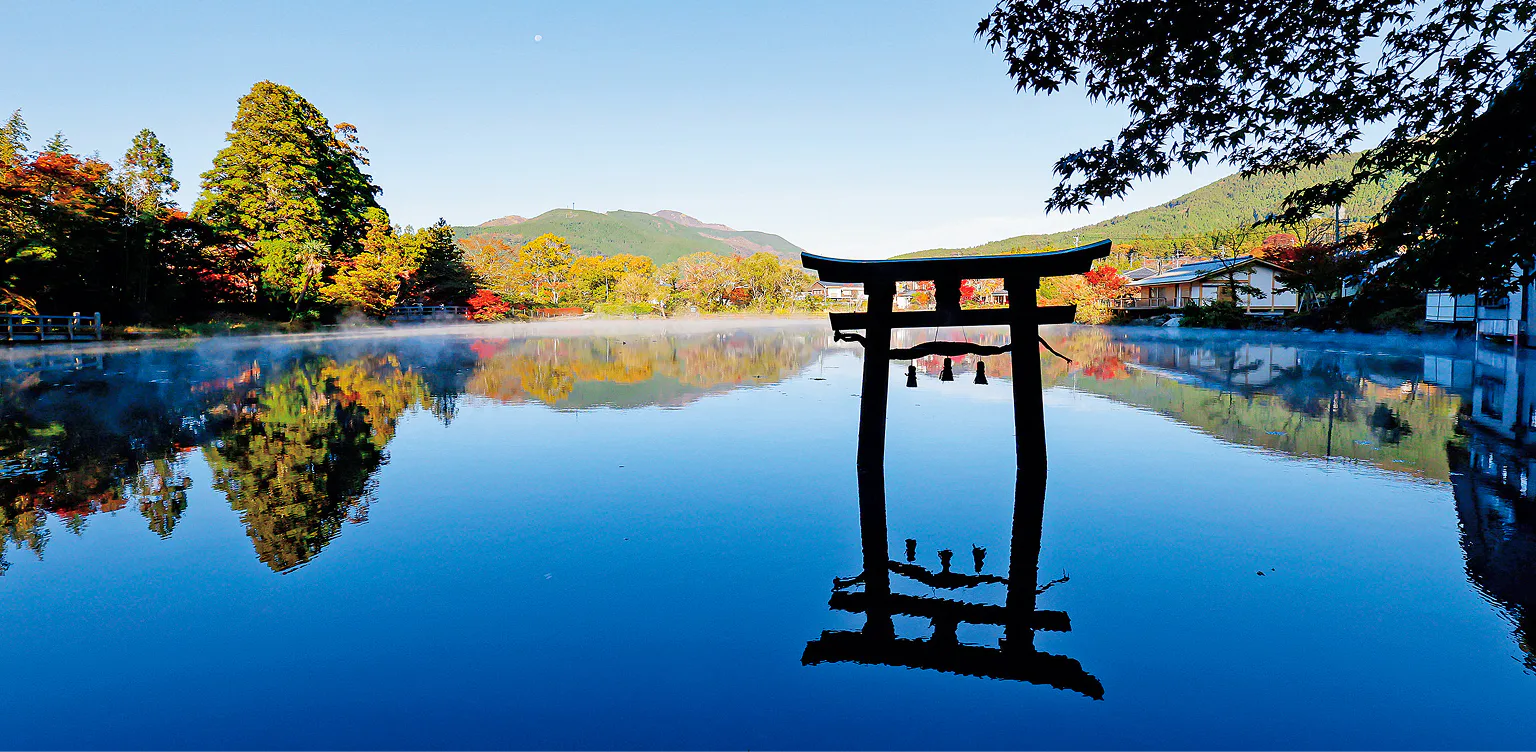 金鱗湖周辺の画像