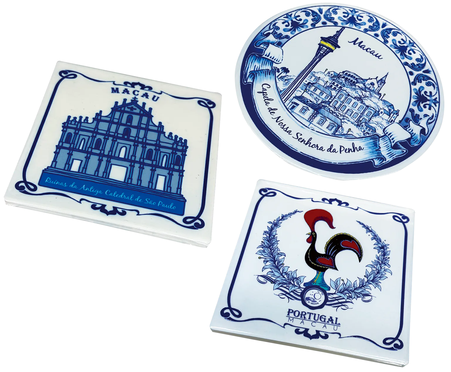 タイル柄マグネットの画像