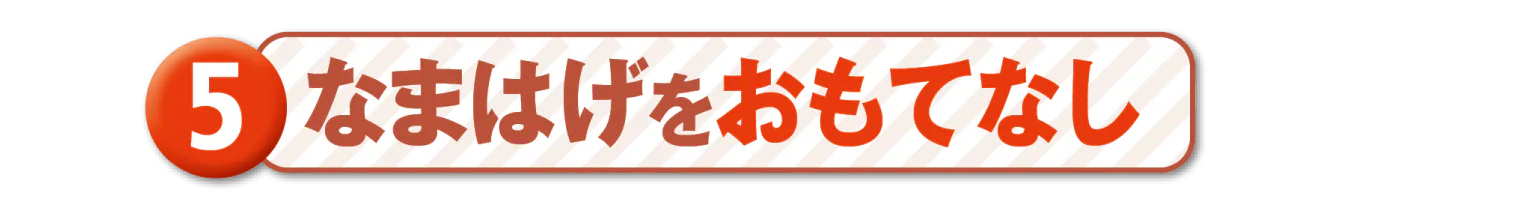5なまはげをおもてなしのタイトル画像