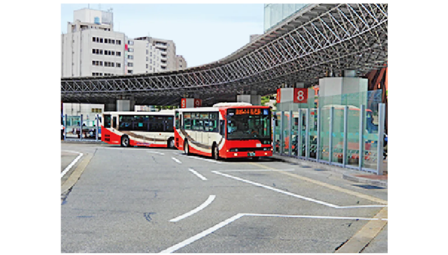 バスターミナルの画像