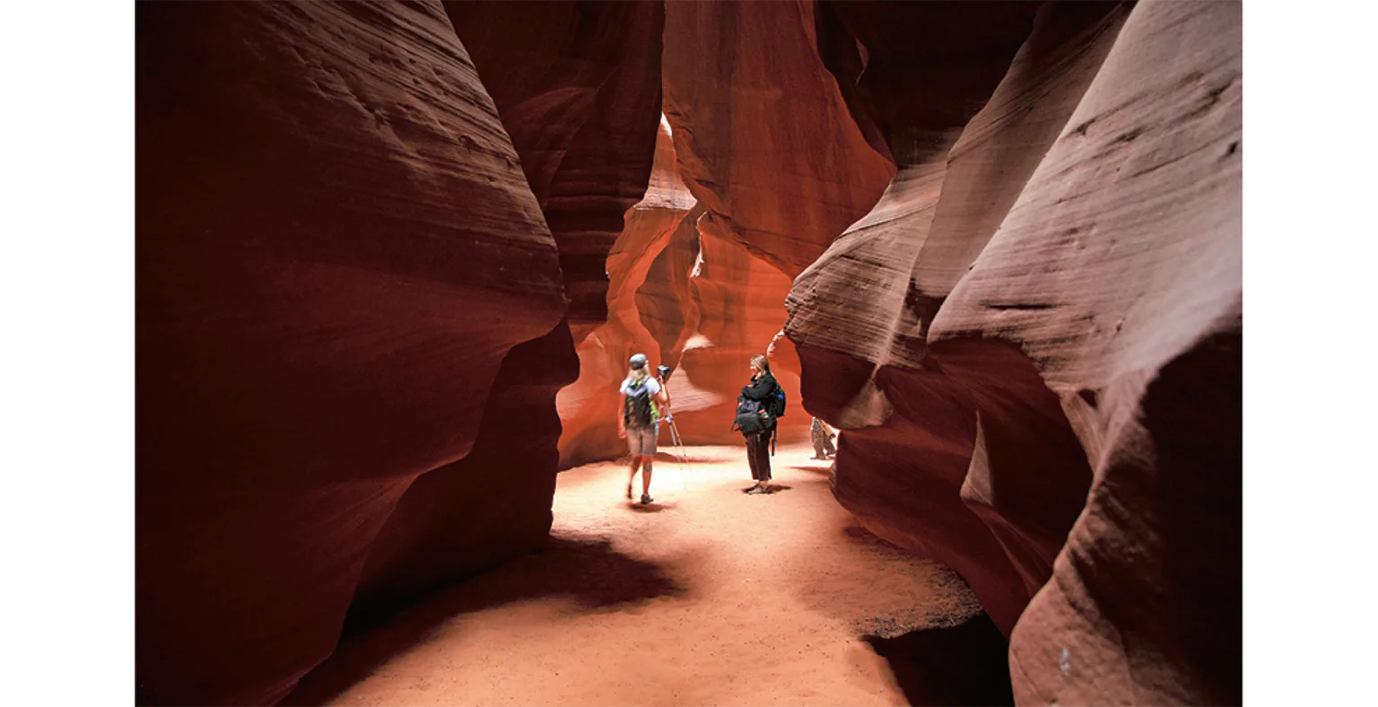 アンテロープ・キャニオンの画像