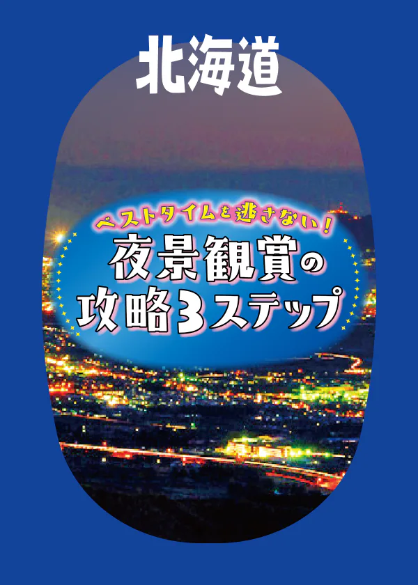 函館山で夜景観賞