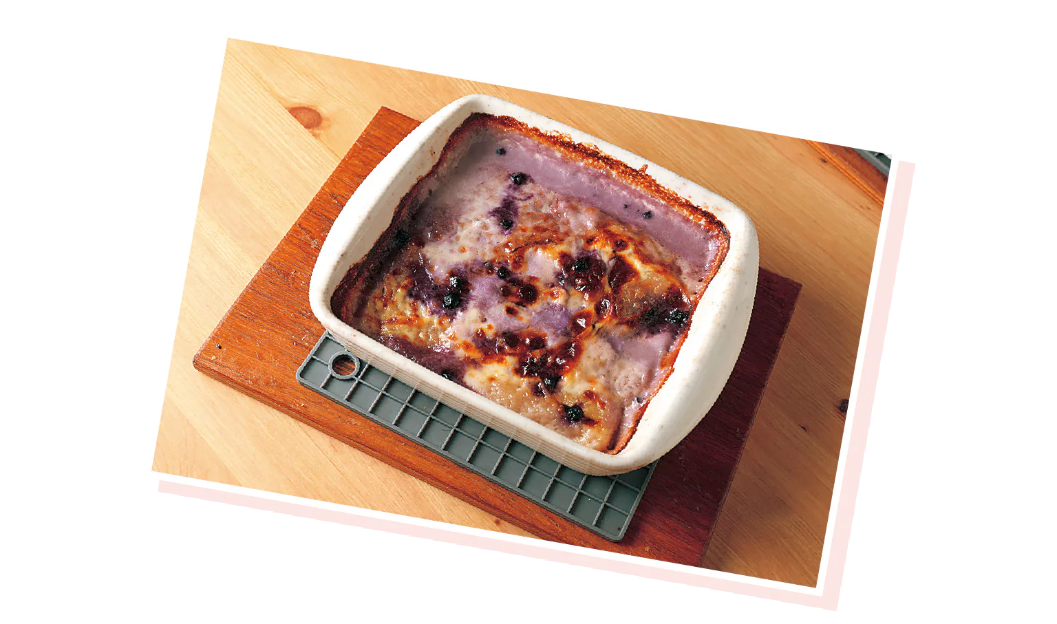 ブルーベリーの甘いデザートシュトゥルクリの画像