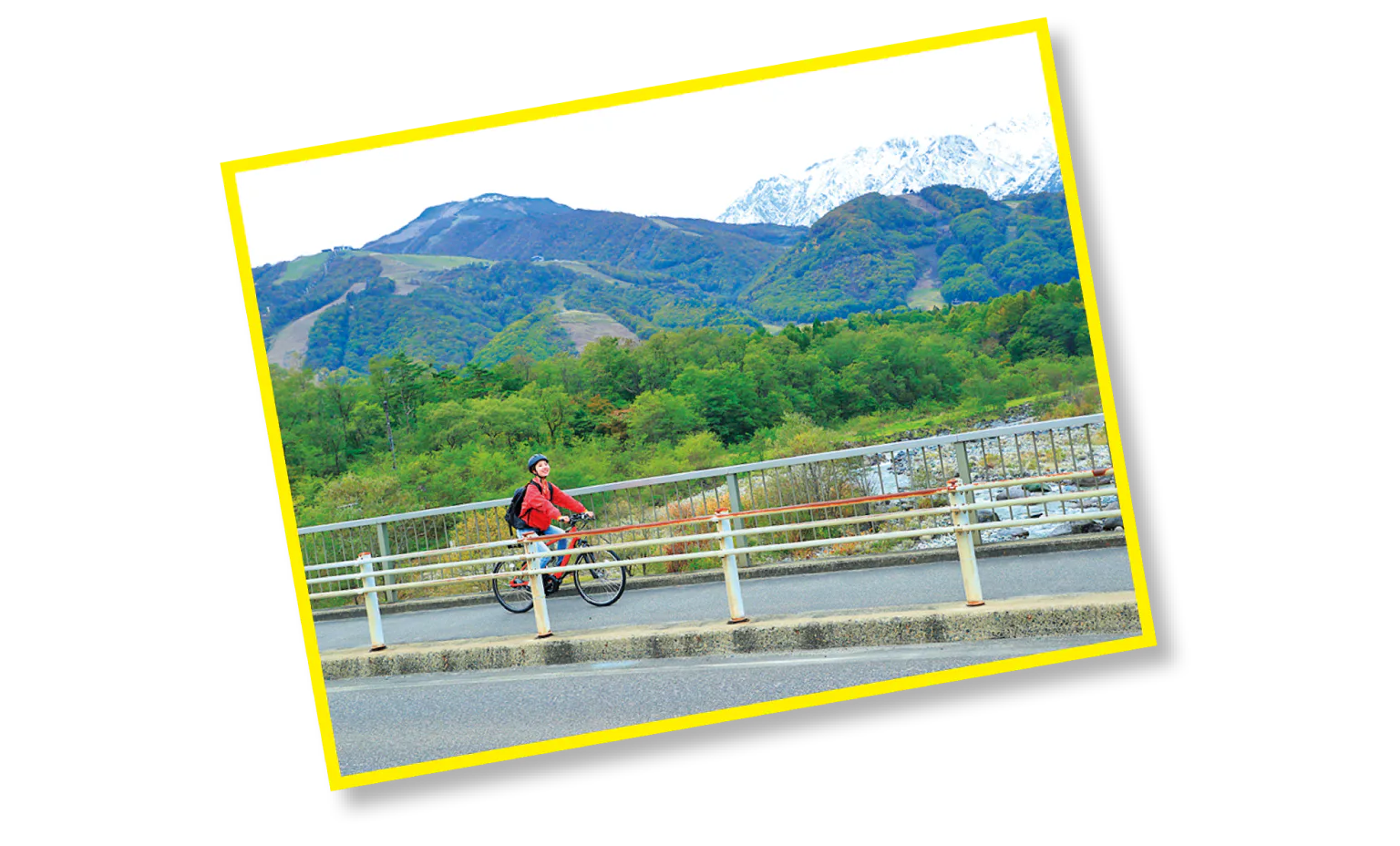 Snow Peak LAND STATION HAKUBA　自転車レンタルの画像
