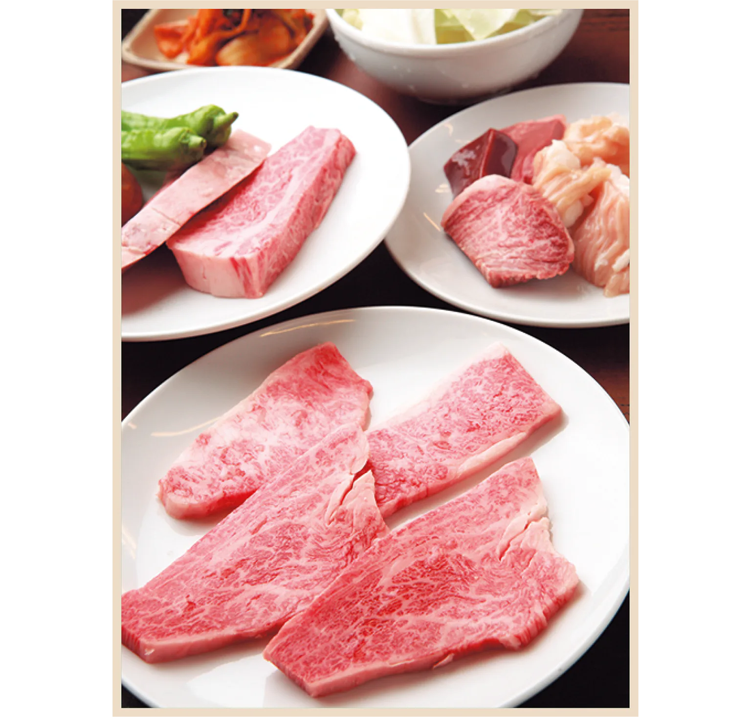 さまざまな部位を食べ比べながら焼き肉を楽しめるの画像