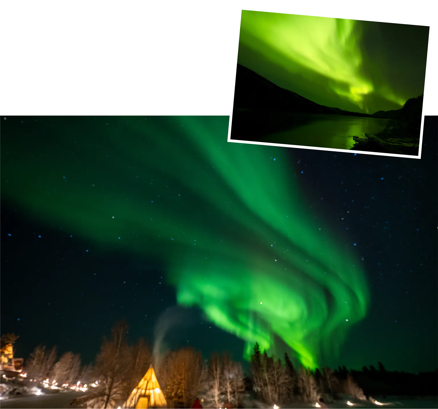 イエローナイフ&ホワイトホースの画像