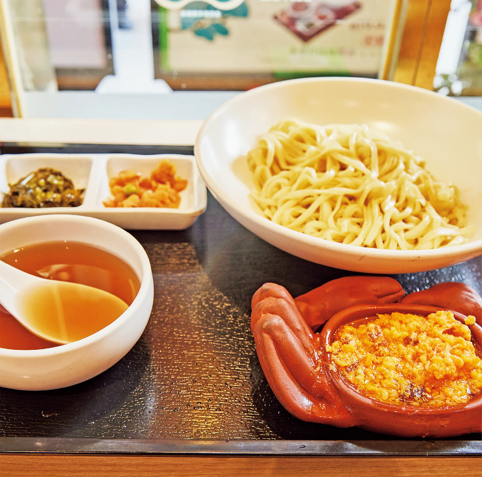 松月楼素蟹粉拌麺の画像