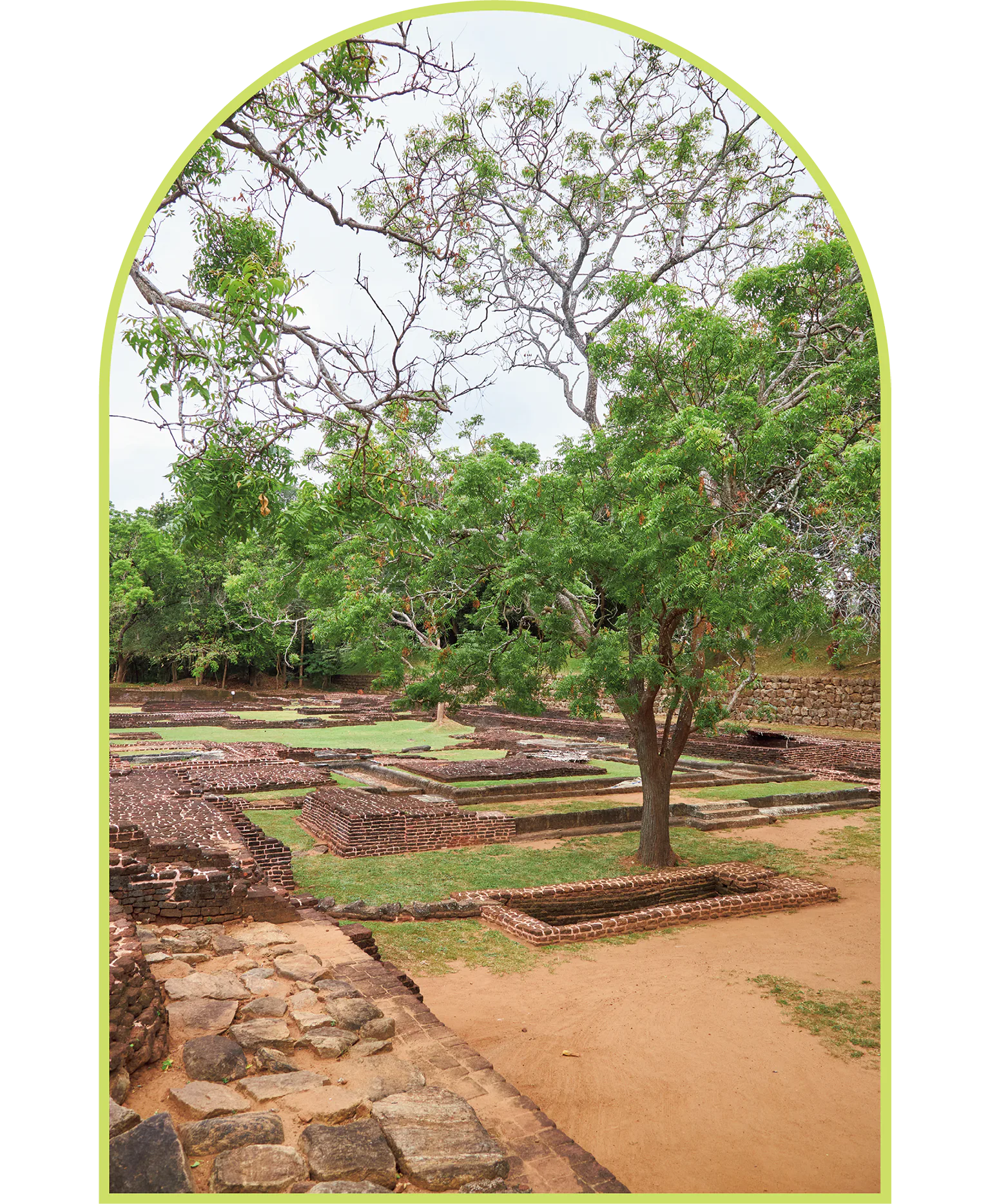 多くの遺構が残っており、当時の様子を想像できるの画像