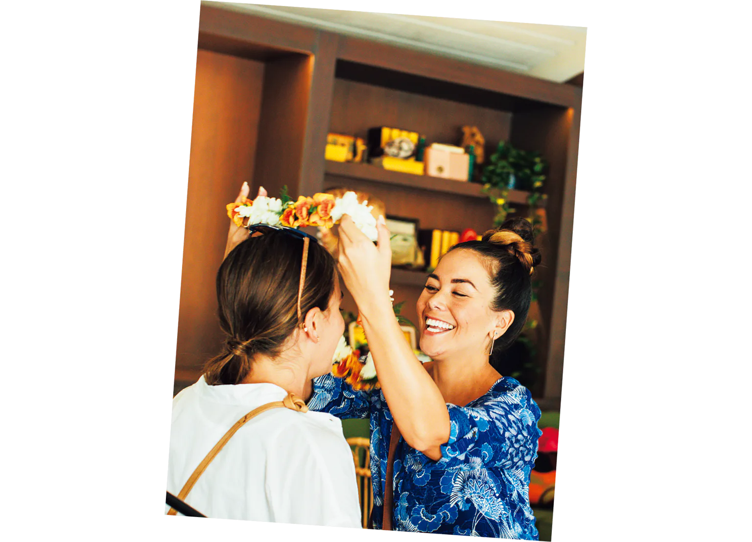 レイと女性の画像