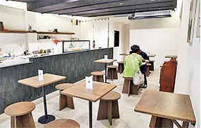 榕美樹館の店内画像