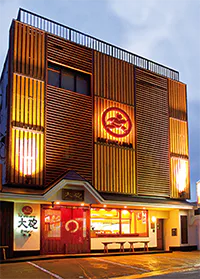 久留米・大砲ラーメン 本店の外観の画像