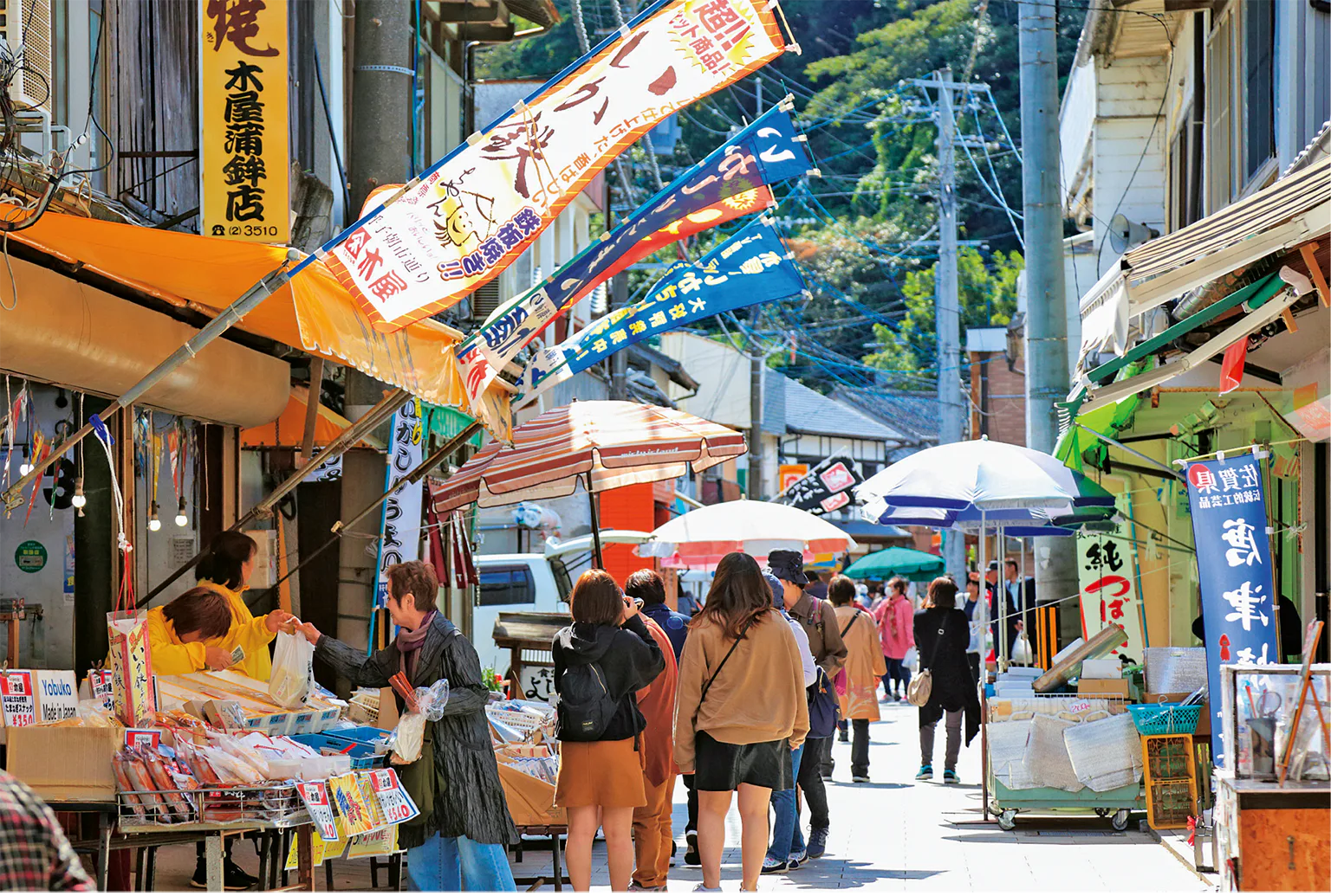 佐賀・呼子の朝市