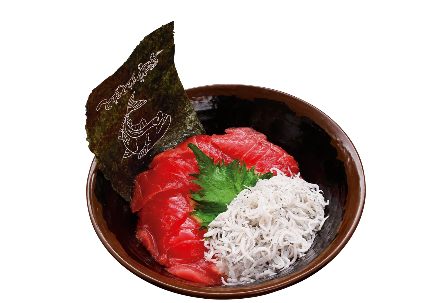 漬けまぐろしらす丼の画像